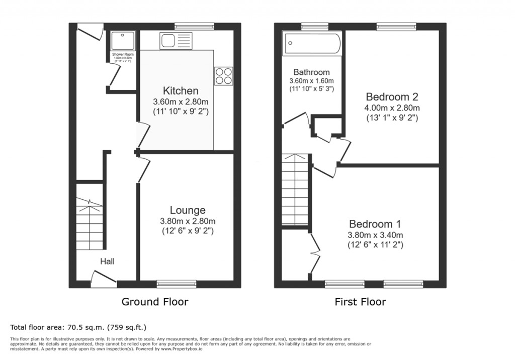 Floorplans For Beckett Court, PRESTON, Lancashire PR1 1YD