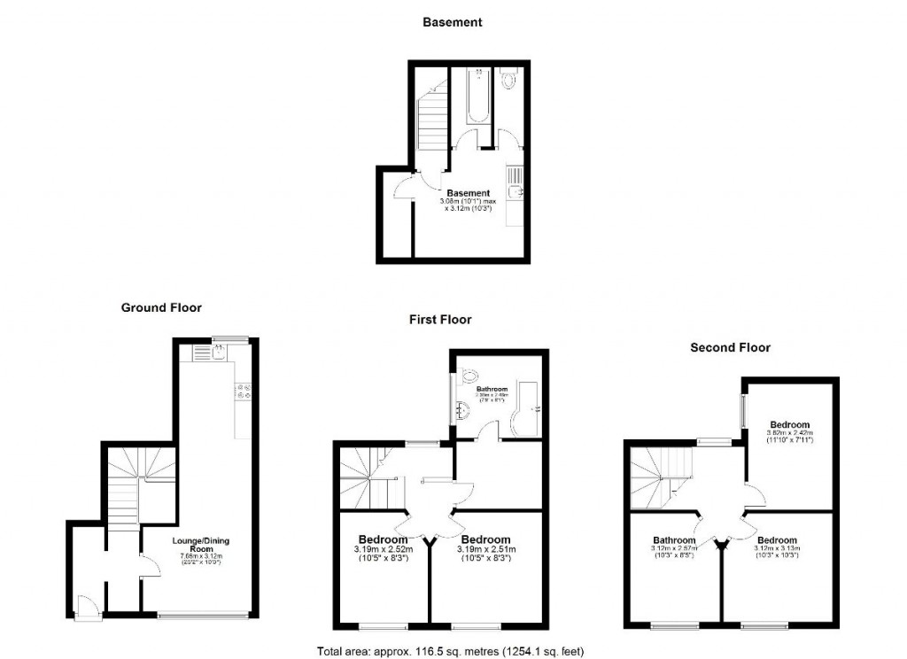 Floorplans For 20 Cannon Street, PRESTON PR1 3NR