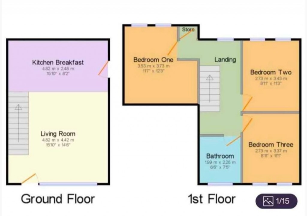 Floorplans For The Archways, Pedders Lane, Ashton-on-Ribble, Preston