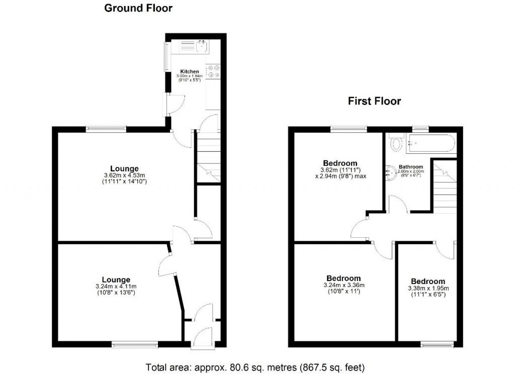 Floorplans For Norris Street, Preston