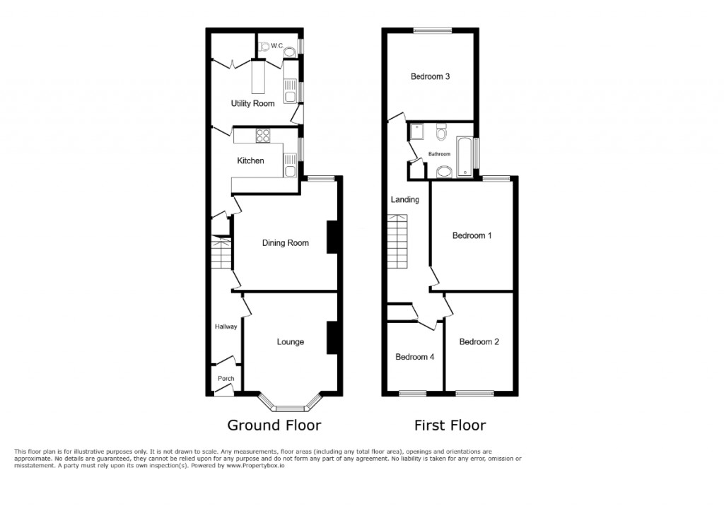 Floorplans For Symonds Road, Fulwood, Preston